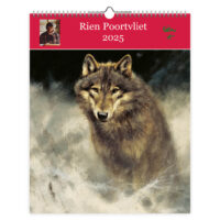 Rien Poortvliet kalender WOLF 2025